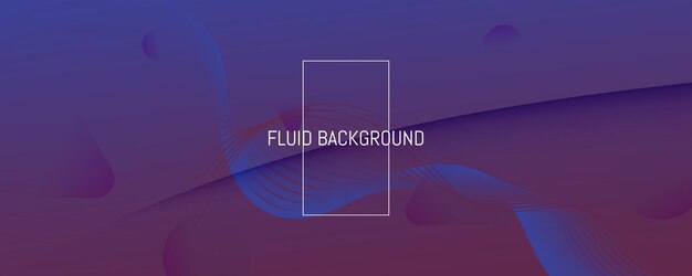 Website landing page design abstract geometric shapes and wave