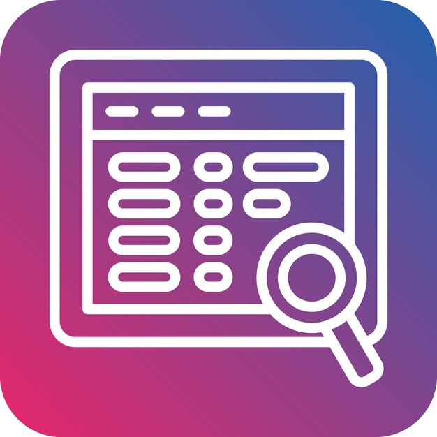 Website Search Icon Style