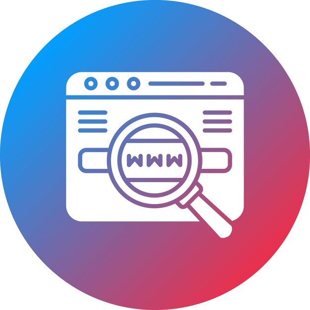 Website Search icon vector image Can be used for Marketing