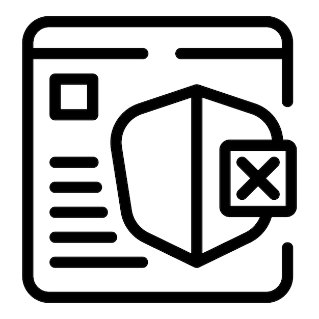 Website security error message showing security threat