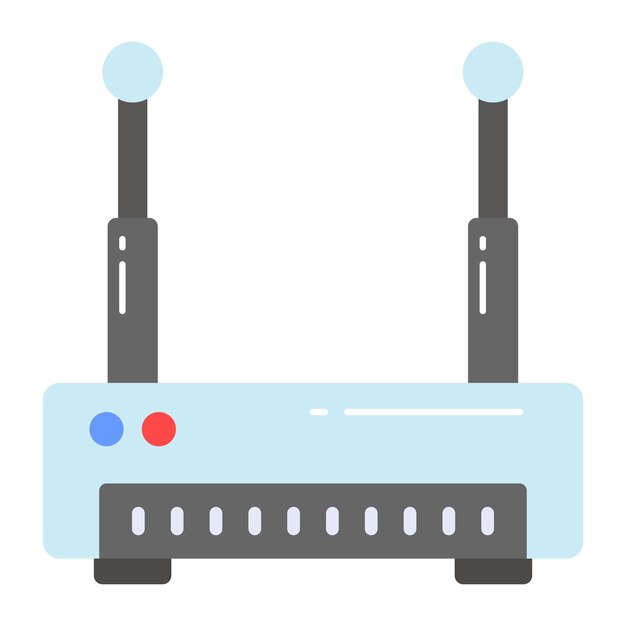 well designed icon of wifi router wireless wifi router vector