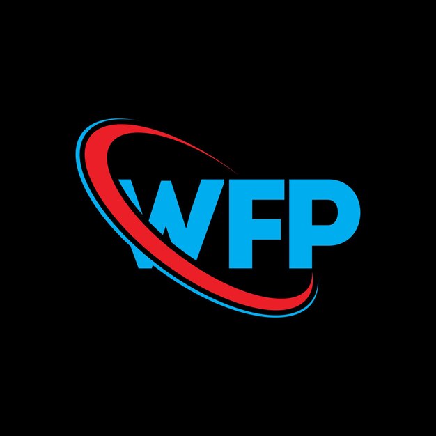 WFP logo WFP letter WFP letter logo design Initials WFP logo linked with circle and uppercase monogram logo WFP typography for technology business and real estate brand