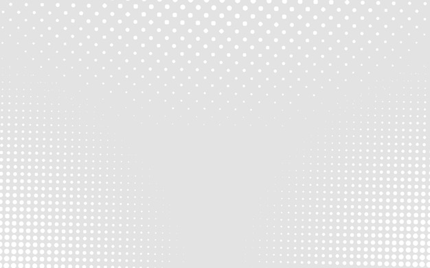 White abstract background with halftone elements