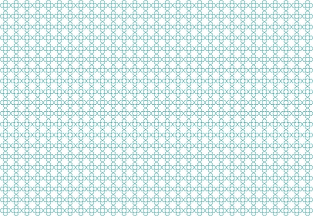 white background with openwork ornament in arabic style