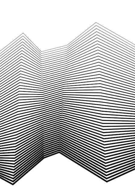 white black color linear background design elements poligonal lines protective layer for banknotes certificates template vector vector lines of different thicknesses from thin to thick eps 10