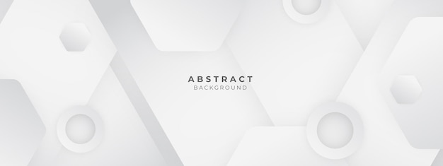 white gray overlaping layers abstract background