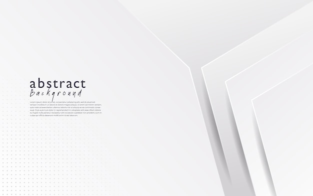 white modern abstract background design