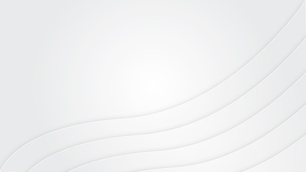 White wave background with empty space