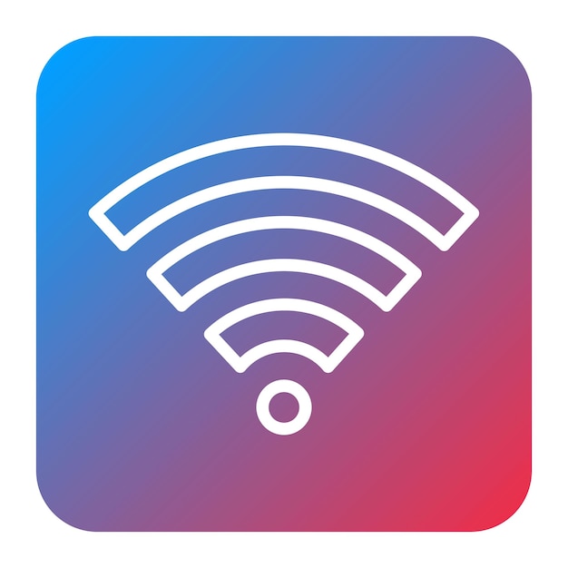 Wi Fi icon vector image Can be used for Airplane