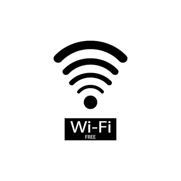 wifi antenna icon logo vector design