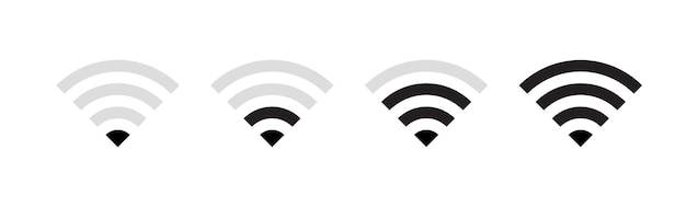 Wifi sign symbol Wifi signal black wireless