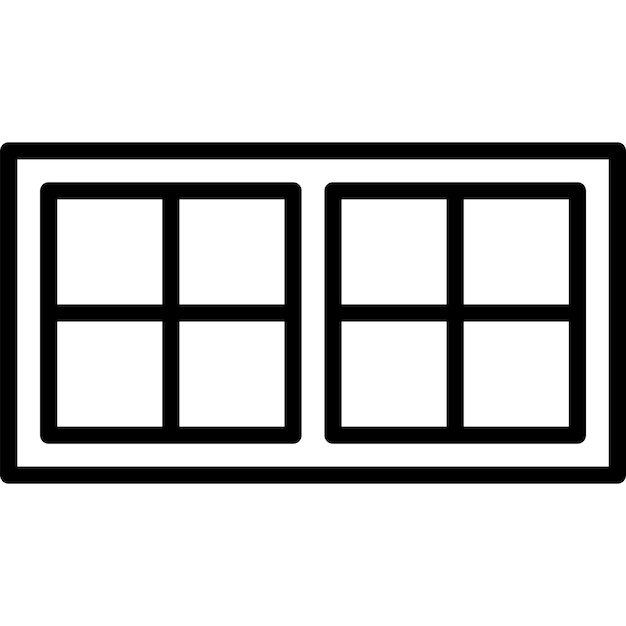 Windows Line Icon