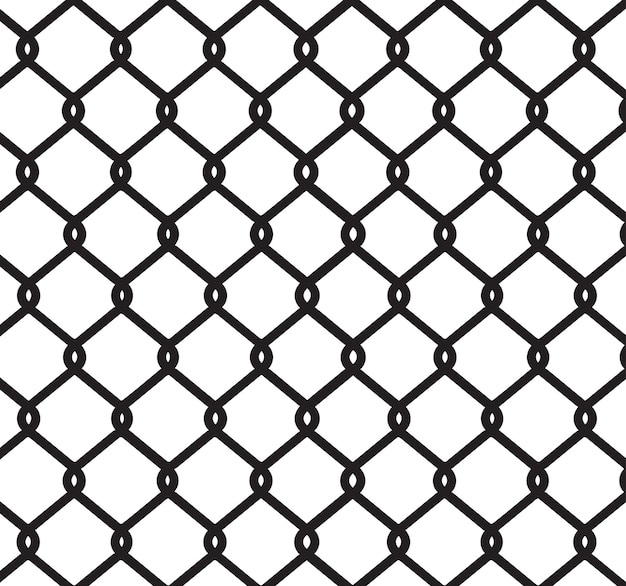 wire mesh on white background vector illustration