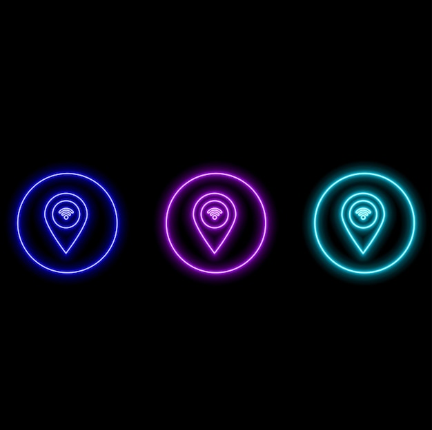Wireless connection icon for website and user interface material Vector illustration