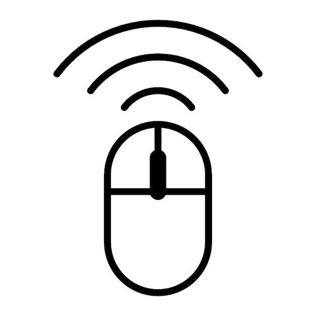 Wireless mouse computer device icon mouse driver