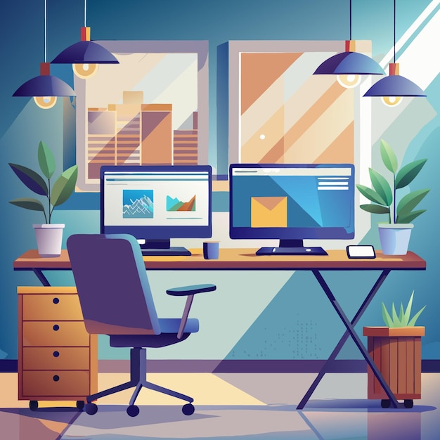 work space interior