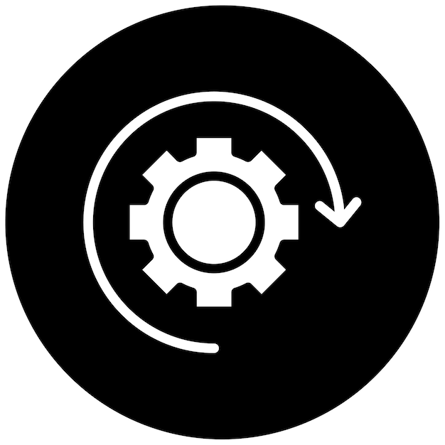 Workflow Vector Illustration