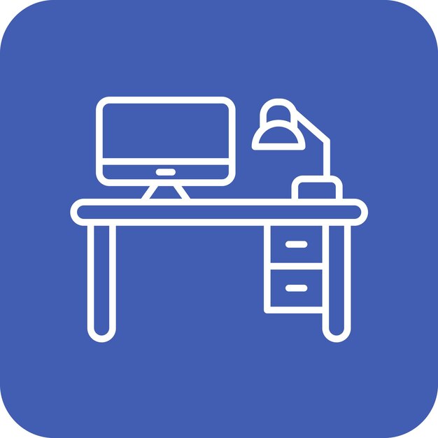 Workspace icon vector image Can be used for Learning