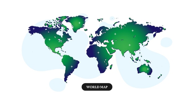 world map illustration