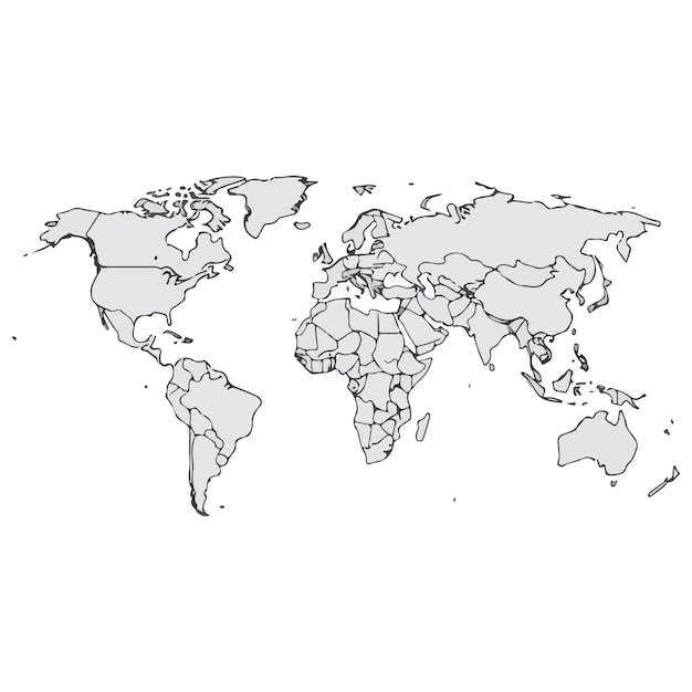 Worldmap background design concept