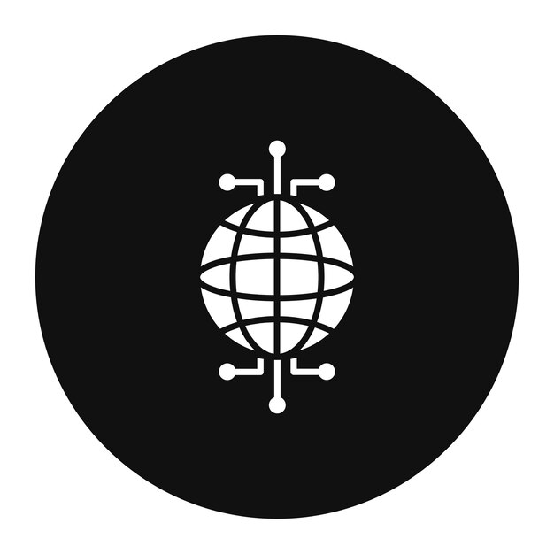 Worldwide Network Vector Illustration