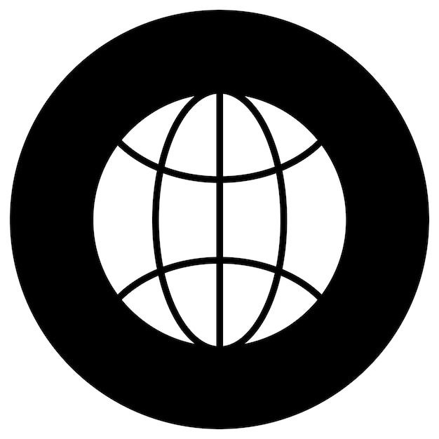 Worldwide Vector Icon Design Illustration