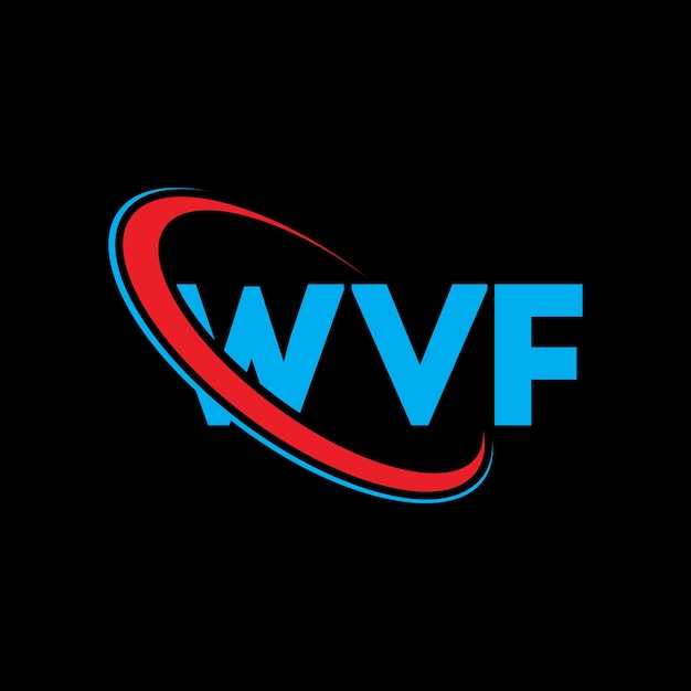 WVF logo WVF letter WVF letter logo design Initials WVF logo linked with circle and uppercase monogram logo WVF typography for technology business and real estate brand