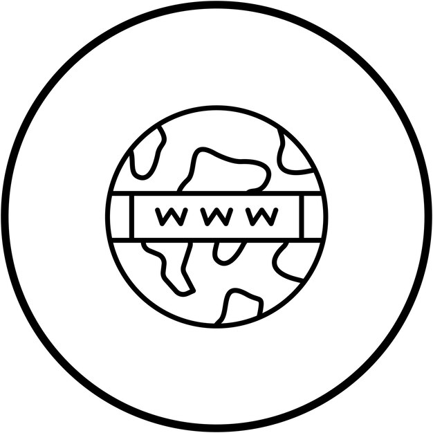 Www icon vector image Can be used for Web Hosting