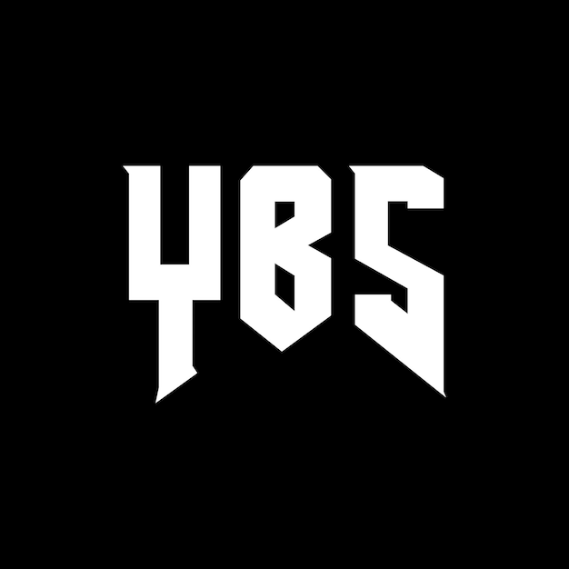 ybs letter logo design for technology company ybs logo design black and white color combination ybs logo ybs vector ybs design ybs icon ybs alphabet ybs typography logo design
