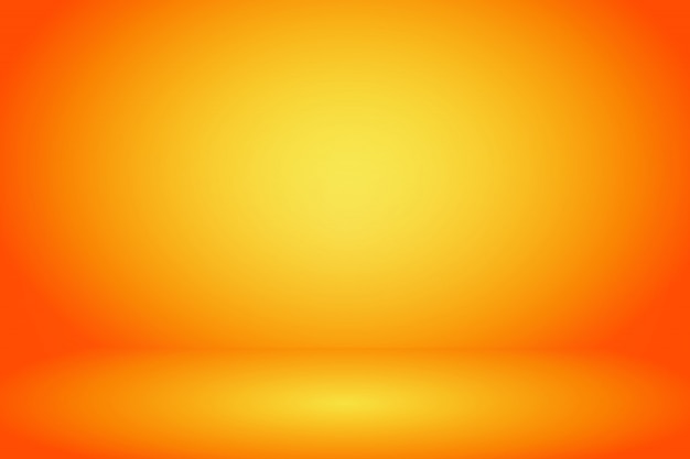 Yellow and orange studio room background