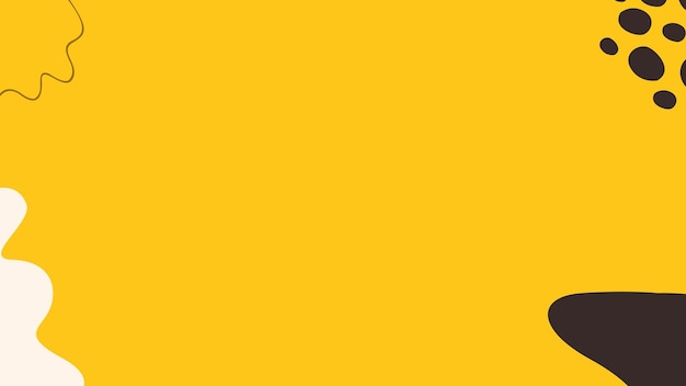 yellow background with spots and spots vector illustration for your design