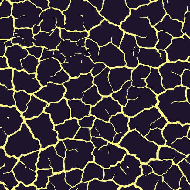 Yellow cracks background