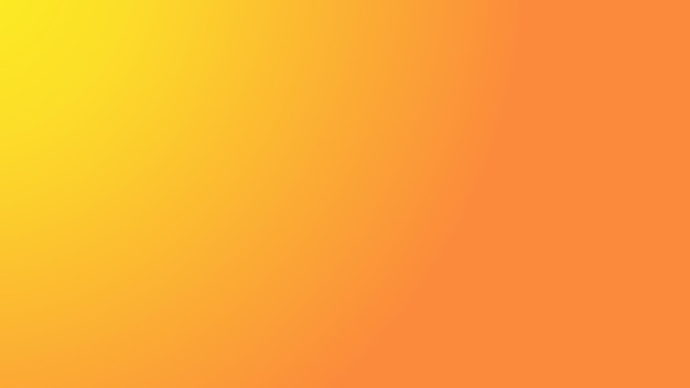 Yellow orange smooth gradient with spotlight abstract background for presentation