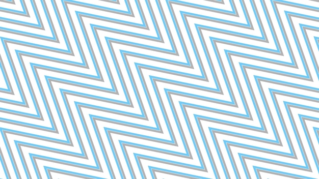 Zig zag vector geometric wave seamless pattern background design image Wave geometric vector image