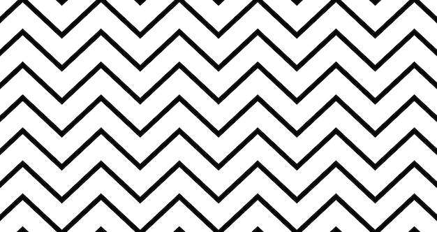Zigzag chevron seamless classic pattern on white background