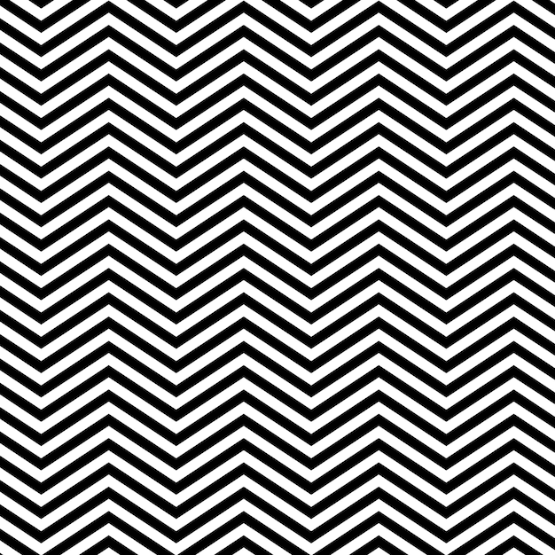 Zigzag lines in monochrome on white background