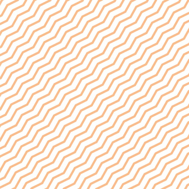 zigzag orange seamless chevron pattern vector background