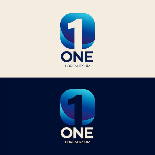 1 plantilla de diseño de logotipo