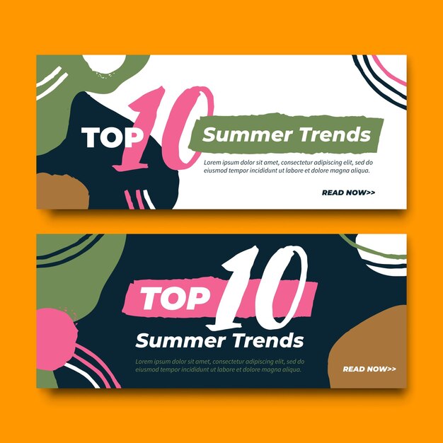 Los 10 mejores banners de calificación