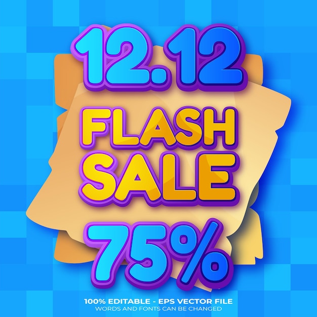 12.12 banner de venta de festival de compras.
