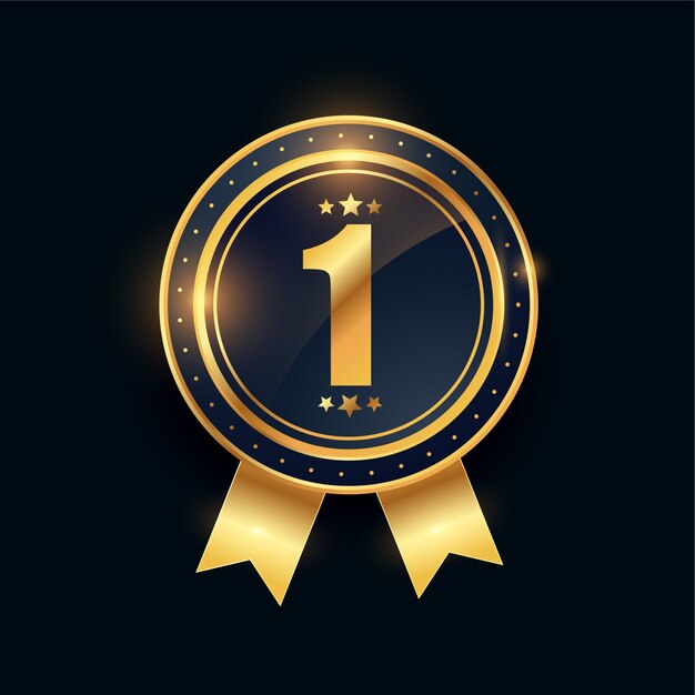 1er ganador medalla de oro logro número uno
