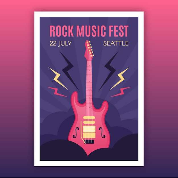 2021 cartel ilustrado del festival de música