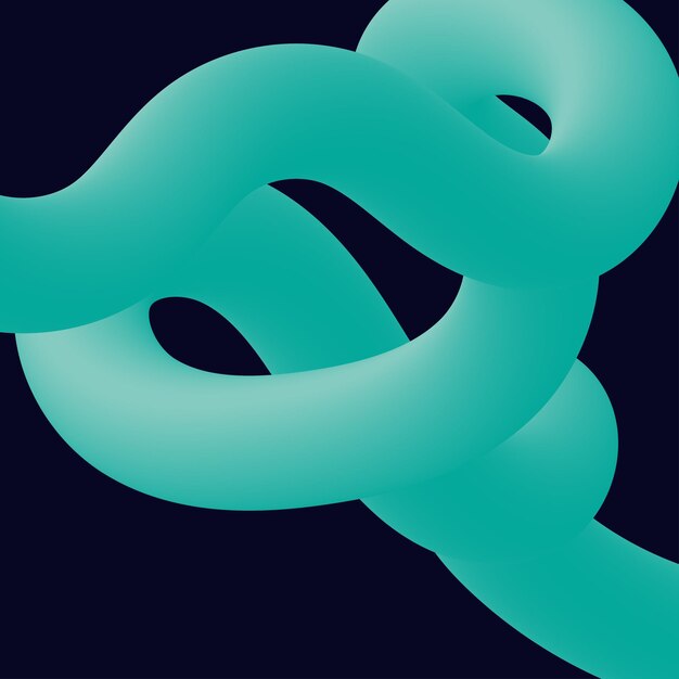 3d formas líquidas retorcidas coloridas abstractas Elementos de diseño creativo Elementos de formas de degradado modernas vectoriales para bannerbackgroundposter