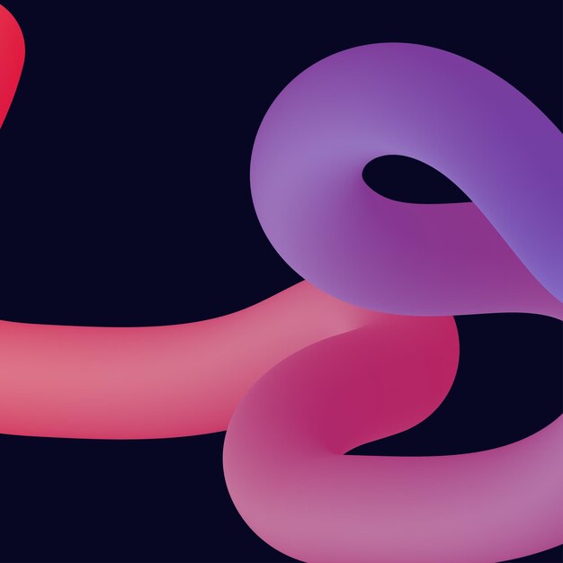 3d formas líquidas retorcidas coloridas abstractas Elementos de diseño creativo Elementos de formas de degradado modernas vectoriales para bannerbackgroundposter