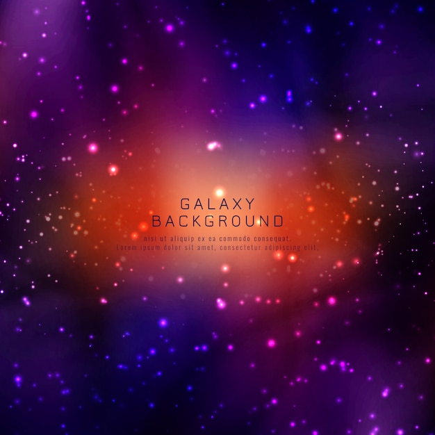 Abstarct fondo moderno de la galaxia