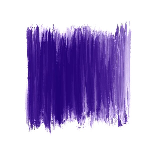 Abstracto acuarela perpetuo trazo de pincel sobre fondo blanco
