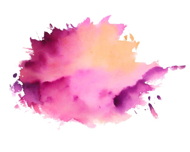 Abstracto acuarela rosa tinta de mancha textura de fondo