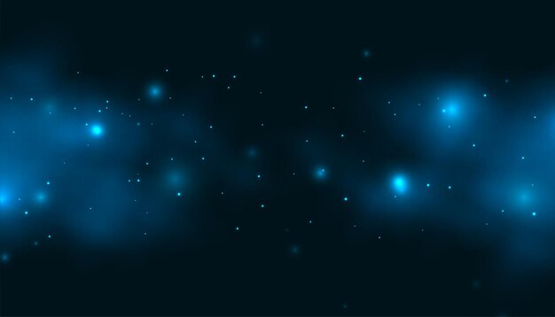 Abstracto y brillante fondo de partículas de polvo de estrellas con efecto mágico