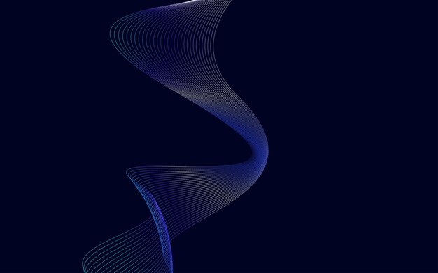Abstracto deformado Diagonal a rayas Fondo vectorial curvo retorcido inclinado patrón de líneas onduladas Nuevo estilo para el diseño de su negocio