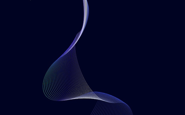 Abstracto deformado Diagonal a rayas Fondo vectorial curvo retorcido inclinado patrón de líneas onduladas Nuevo estilo para el diseño de su negocio